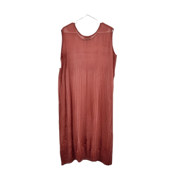 Bodil Women's Poly Chiffon Pleated Midi Dress - M - Picture 5 of 7